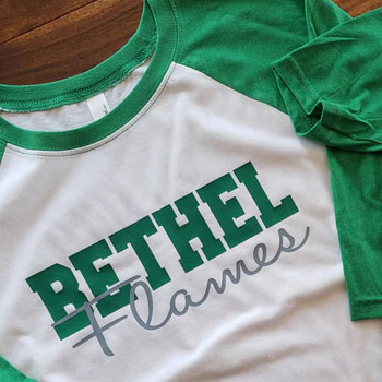 Custom school spirit wear screen printing - Mooresville & Lake Norman NC