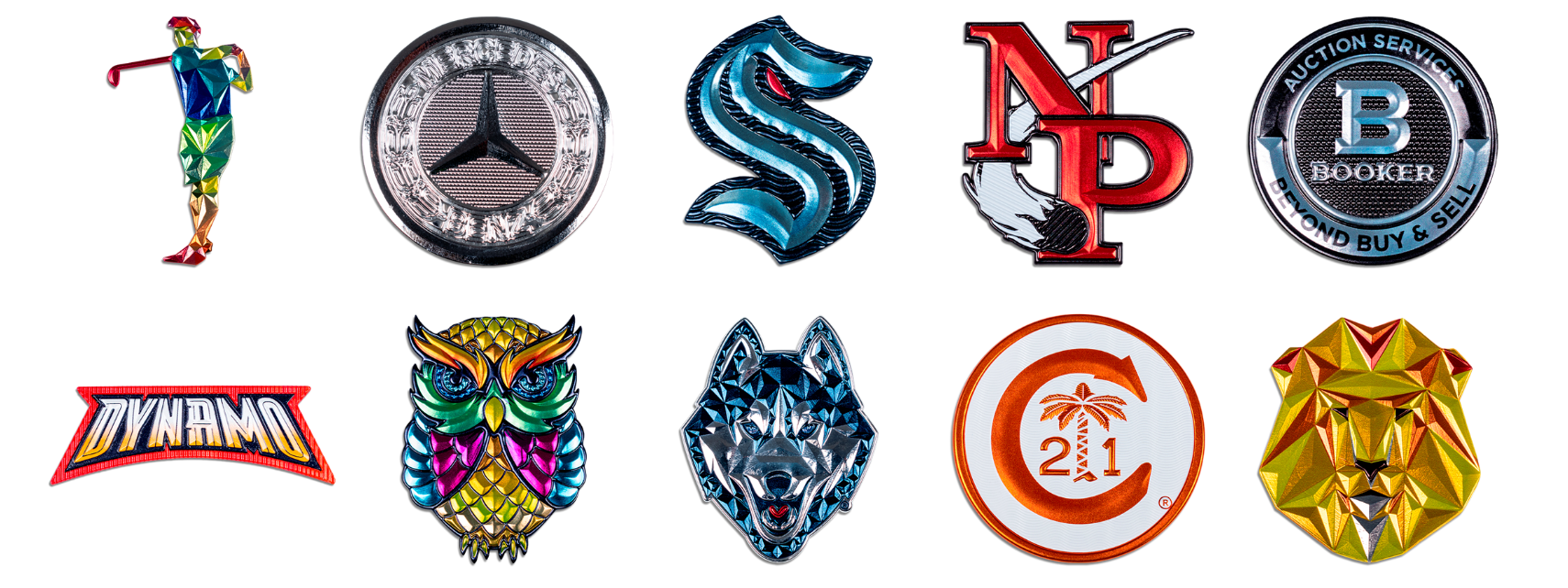 Beveled Liquid Embroidery