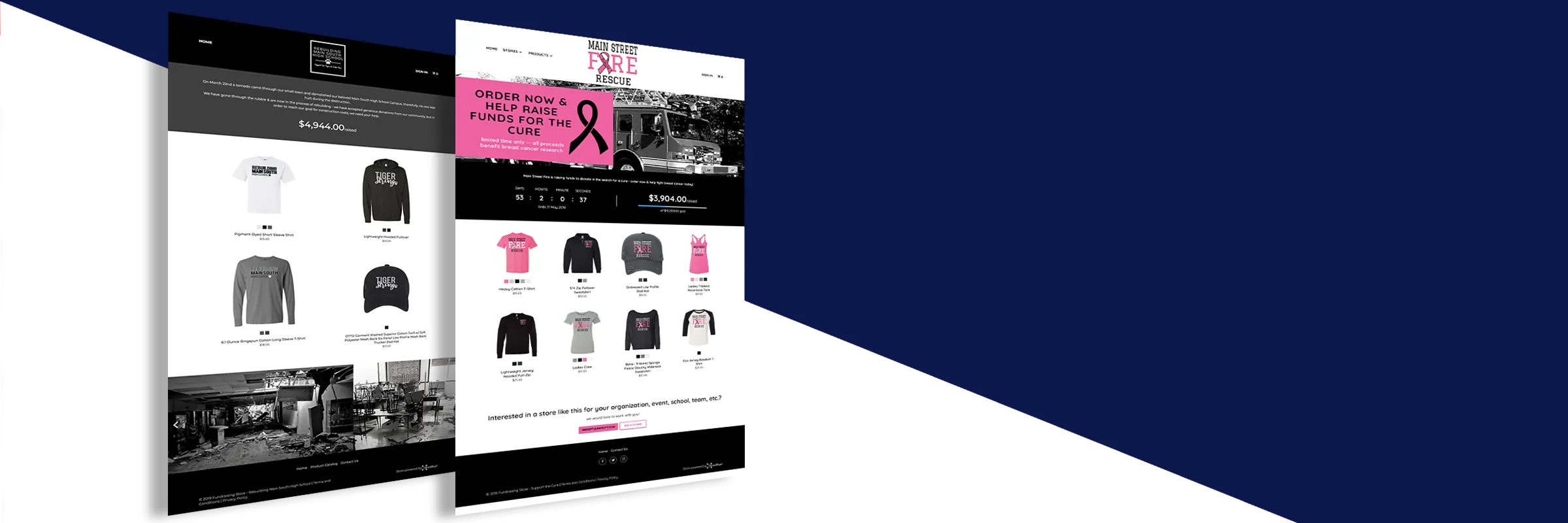 Fundraising Stores - raise funds with custom apparel | Ultimate Swag NC